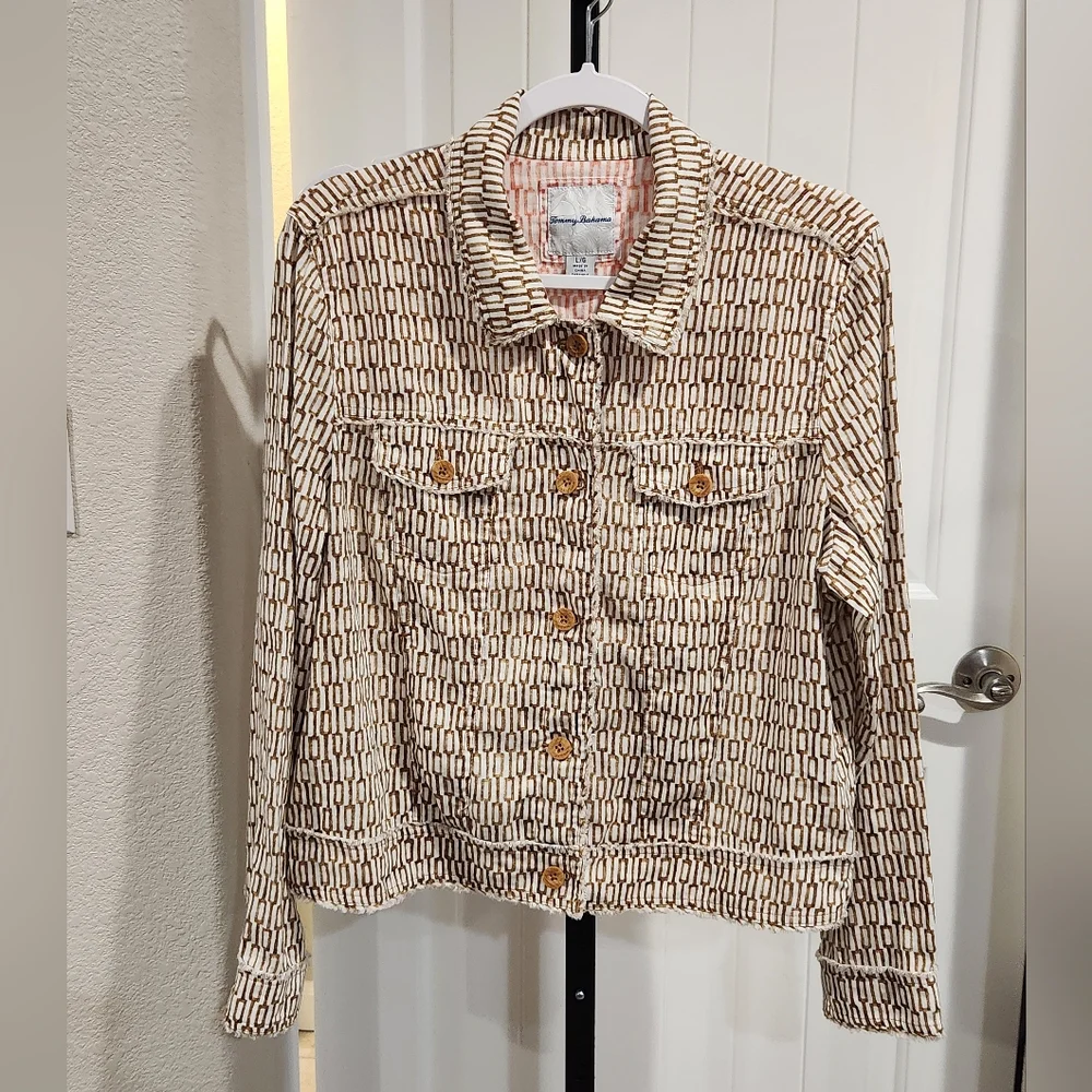 Tommy Bahama Linen Jacket - Picture 1 of 4